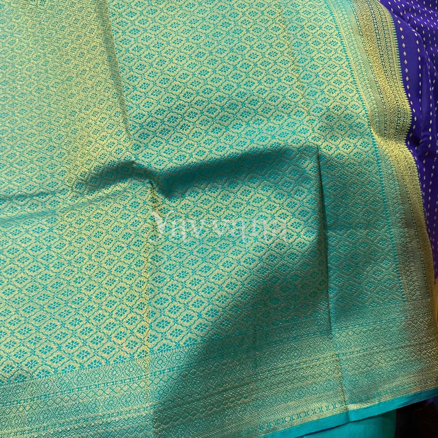 Elegant Midnight Blue Soft Silk Saree