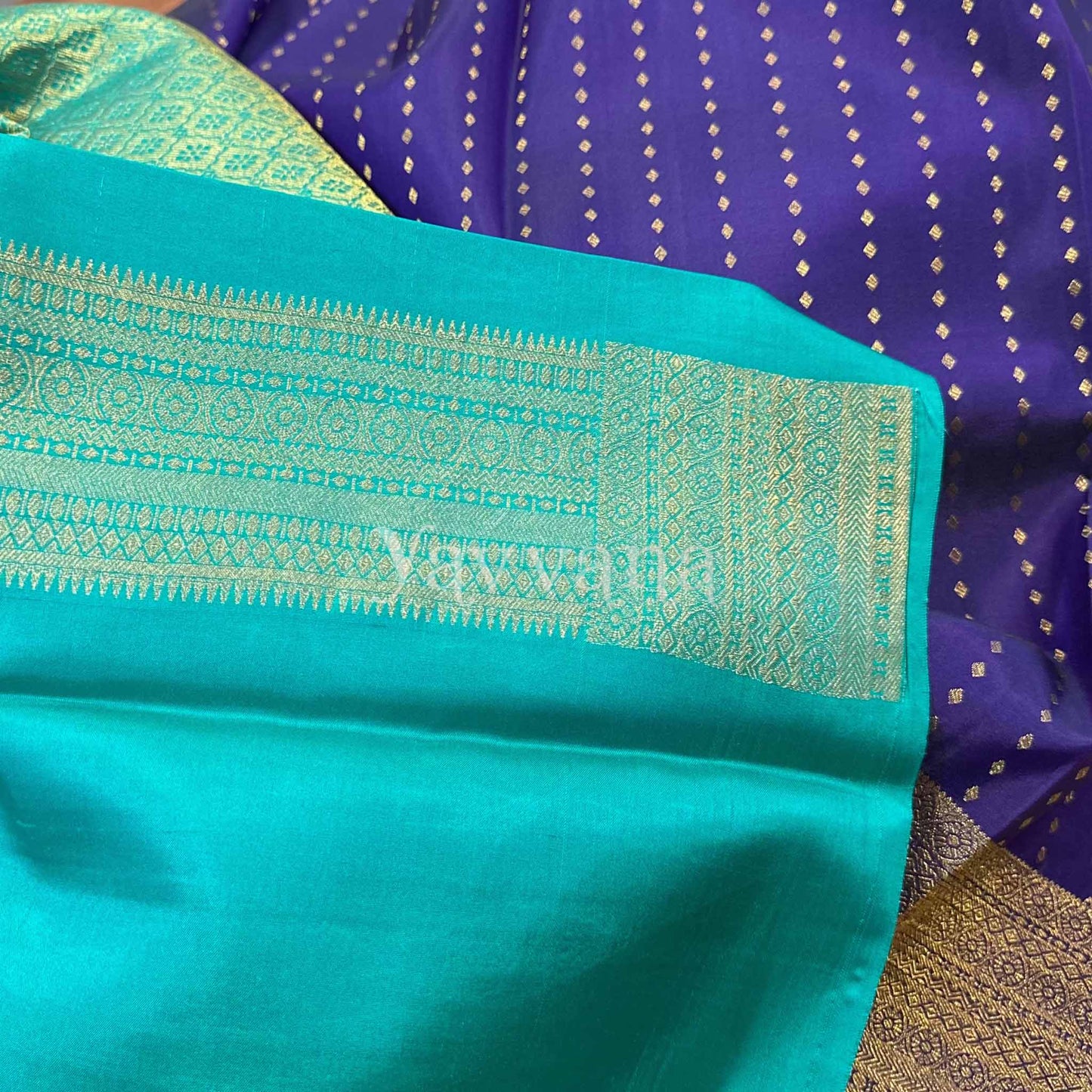 Elegant Midnight Blue Soft Silk Saree